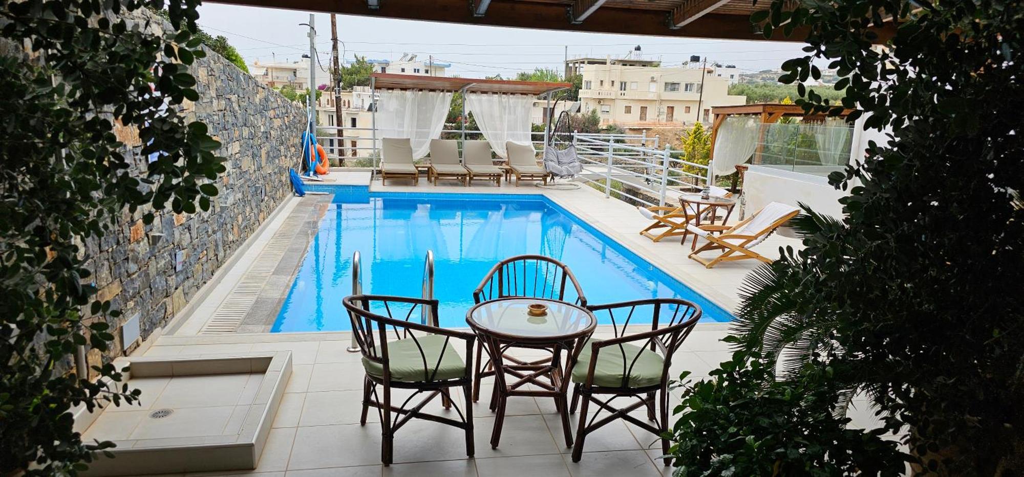 Asteri Apartments Und Studios Makriyialos Bagian luar foto