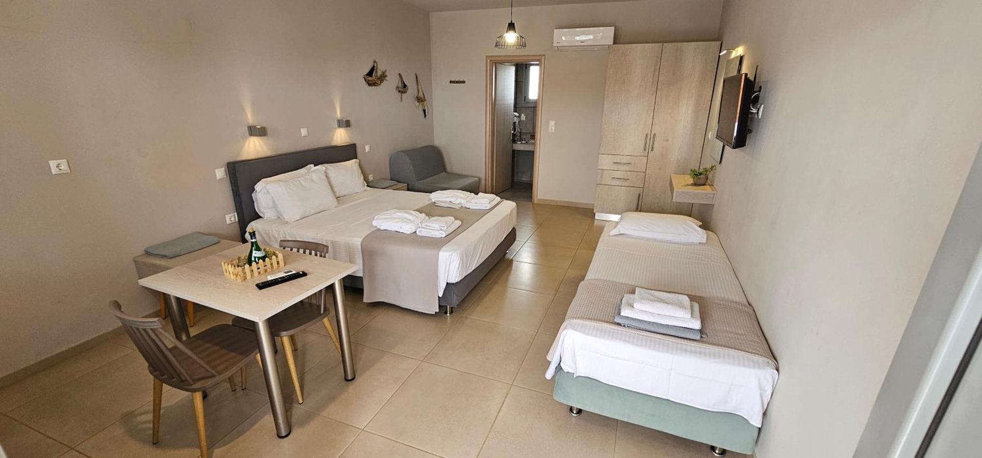Asteri Apartments Und Studios Makriyialos Bagian luar foto