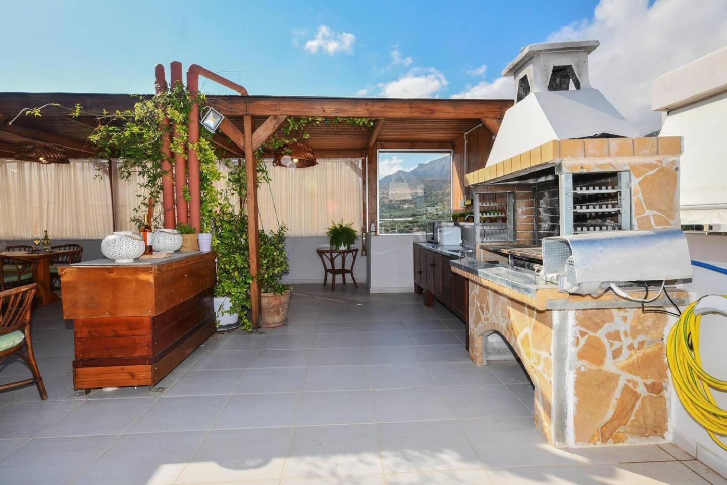 Asteri Apartments Und Studios Makriyialos Bagian luar foto
